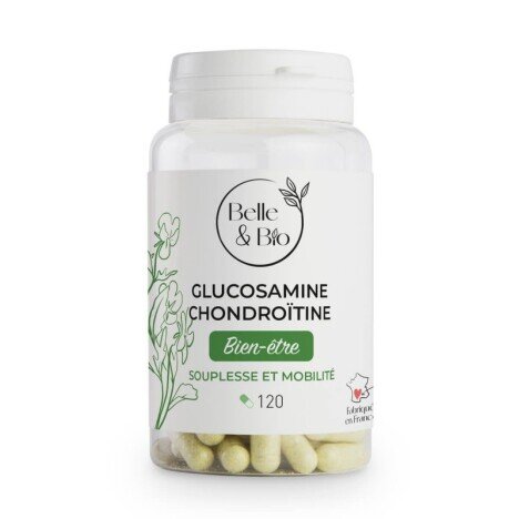 Belle&Bio Glucozamina + Condroitina + MSM 120 capsule (Artrita, reduce durerile articulare)